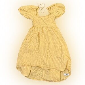 Joe Fresh x Jillian Harris Yellow Puff Sleeve Dress